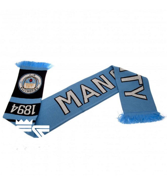 Manchester City FC Nero Scarf